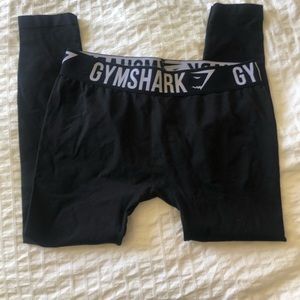 Gym shark Black Crop Legggings
